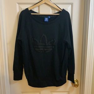 Adidas sweatshirt black